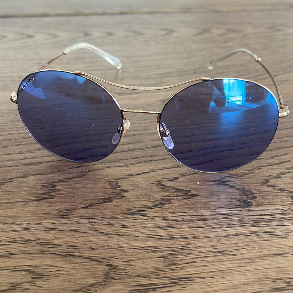 Gucci sunglasses blue